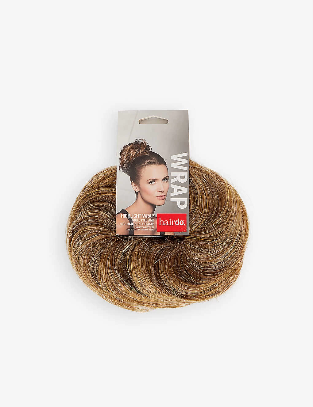 Highlight Wrap Synthetic Hair Scrunchie - Image 3