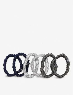 Slip Silk Skinnies Scrunchies Pack Of Six