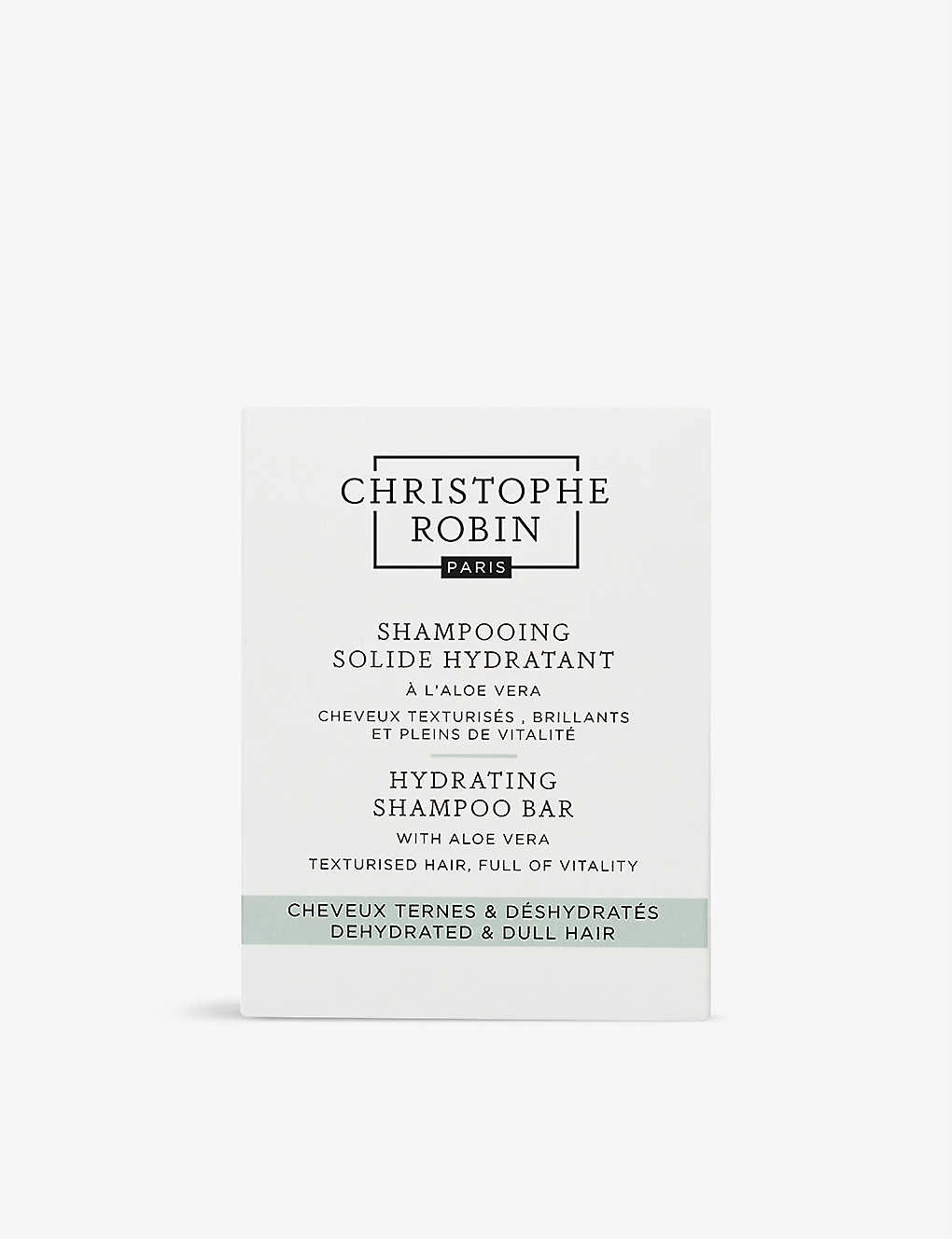 Christophe Robin Hydrating Aloe Vera Shampoo Bar 110ml