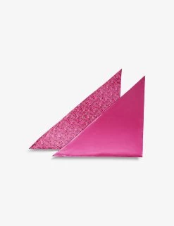 Slip X Alice + Olivia Spring Time Silk Hair Wrap