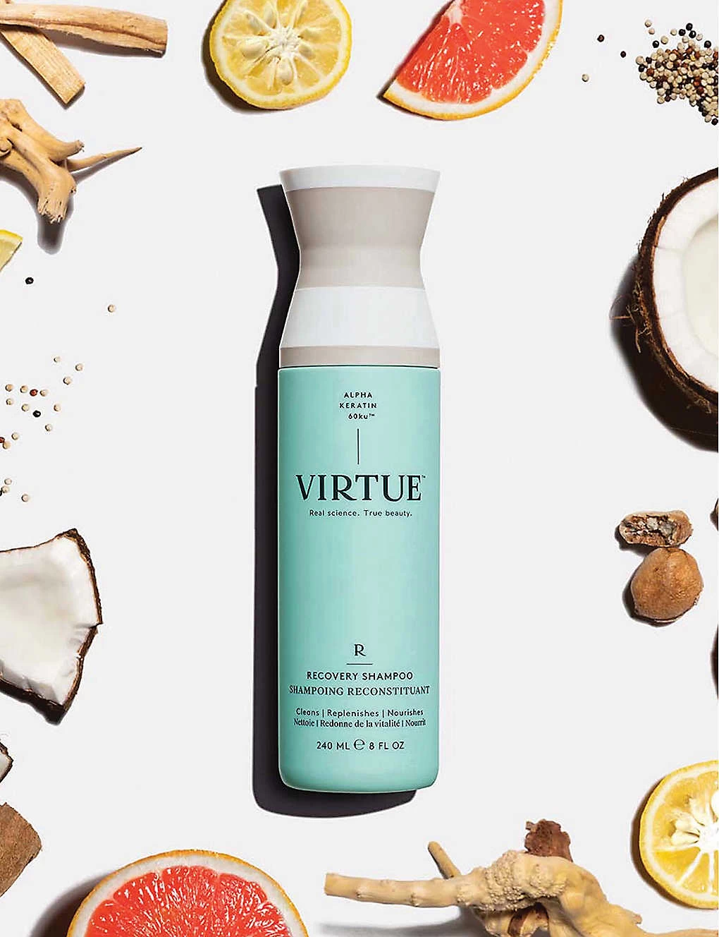 VIRTUE Recovery Shampoo 240ml - Image 7