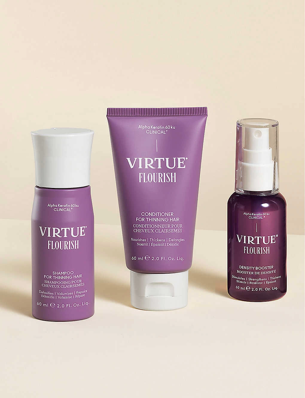 VIRTUE Flourish Hair Rejuvenation Treatment Set - Image 3