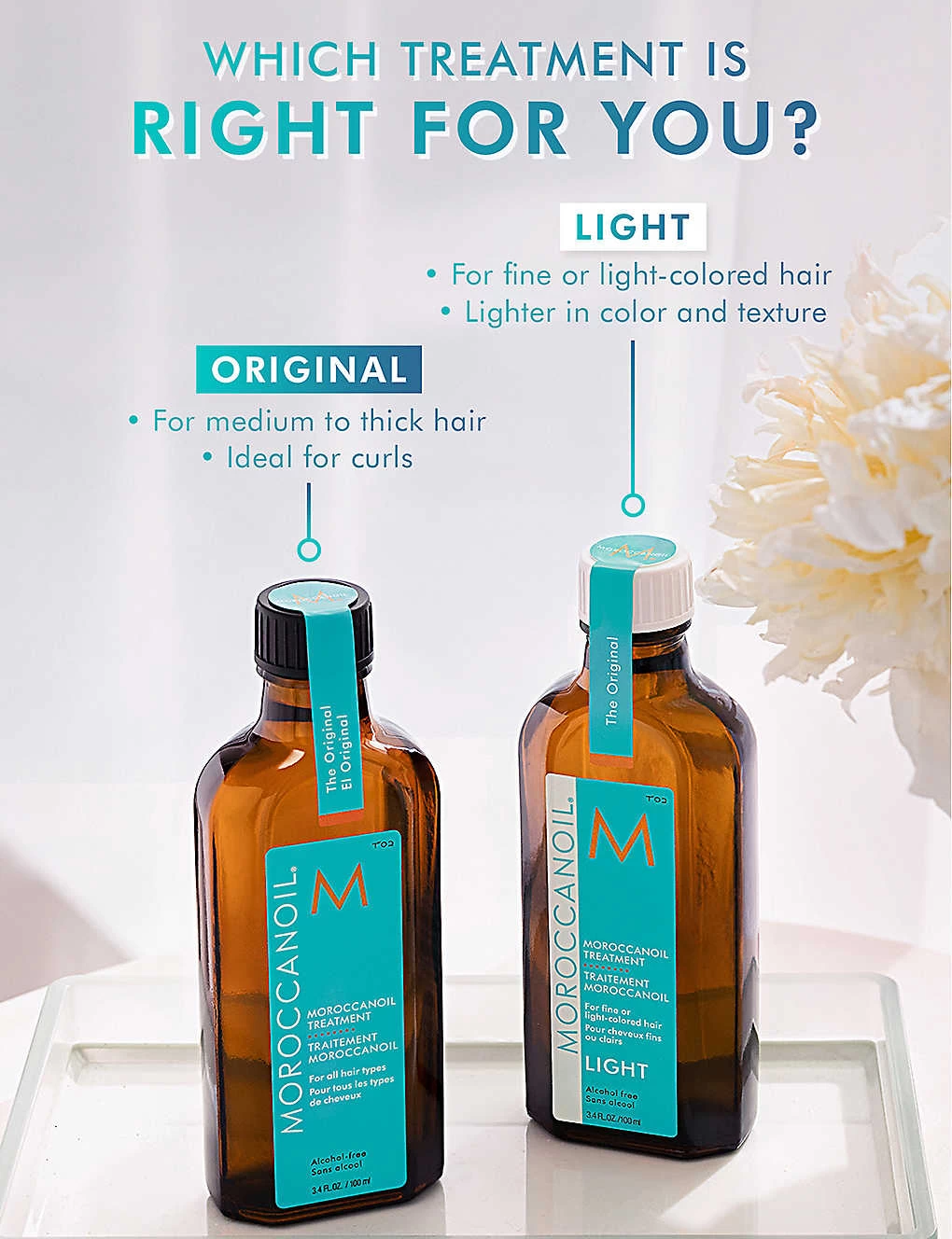 Moroccanoil Light Treatment Hair Oil 100ml - Image 2