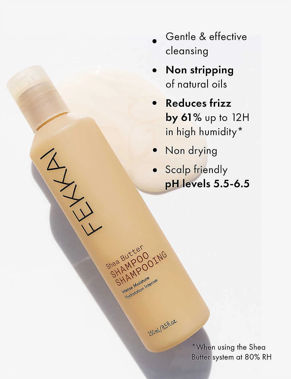 Shea Butter Intense Moisturising Shampoo 250ml - Image 2