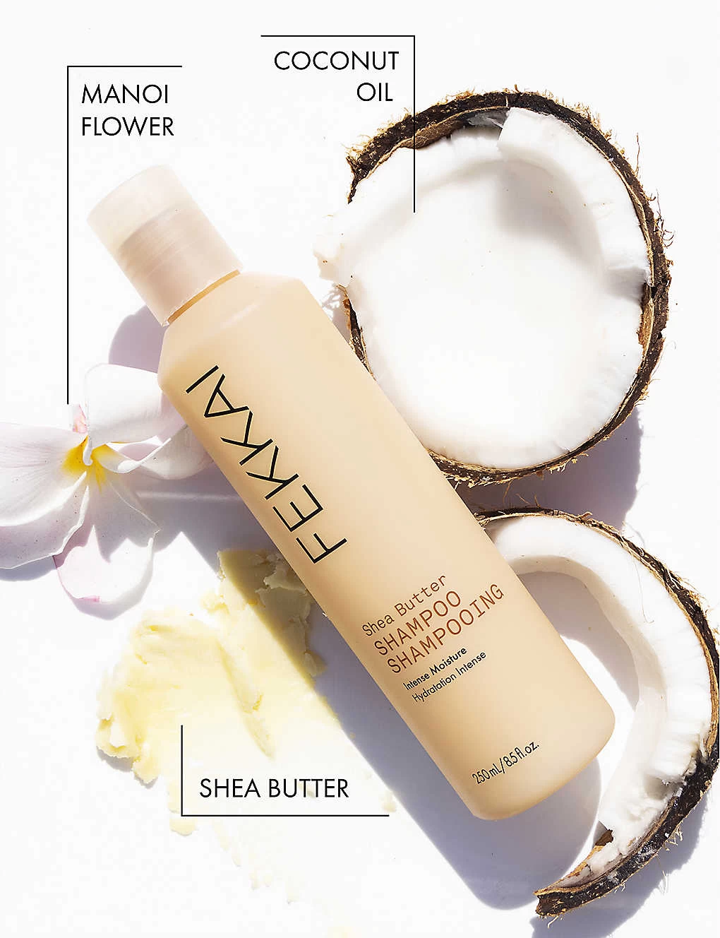 Shea Butter Intense Moisturising Shampoo 250ml - Image 3