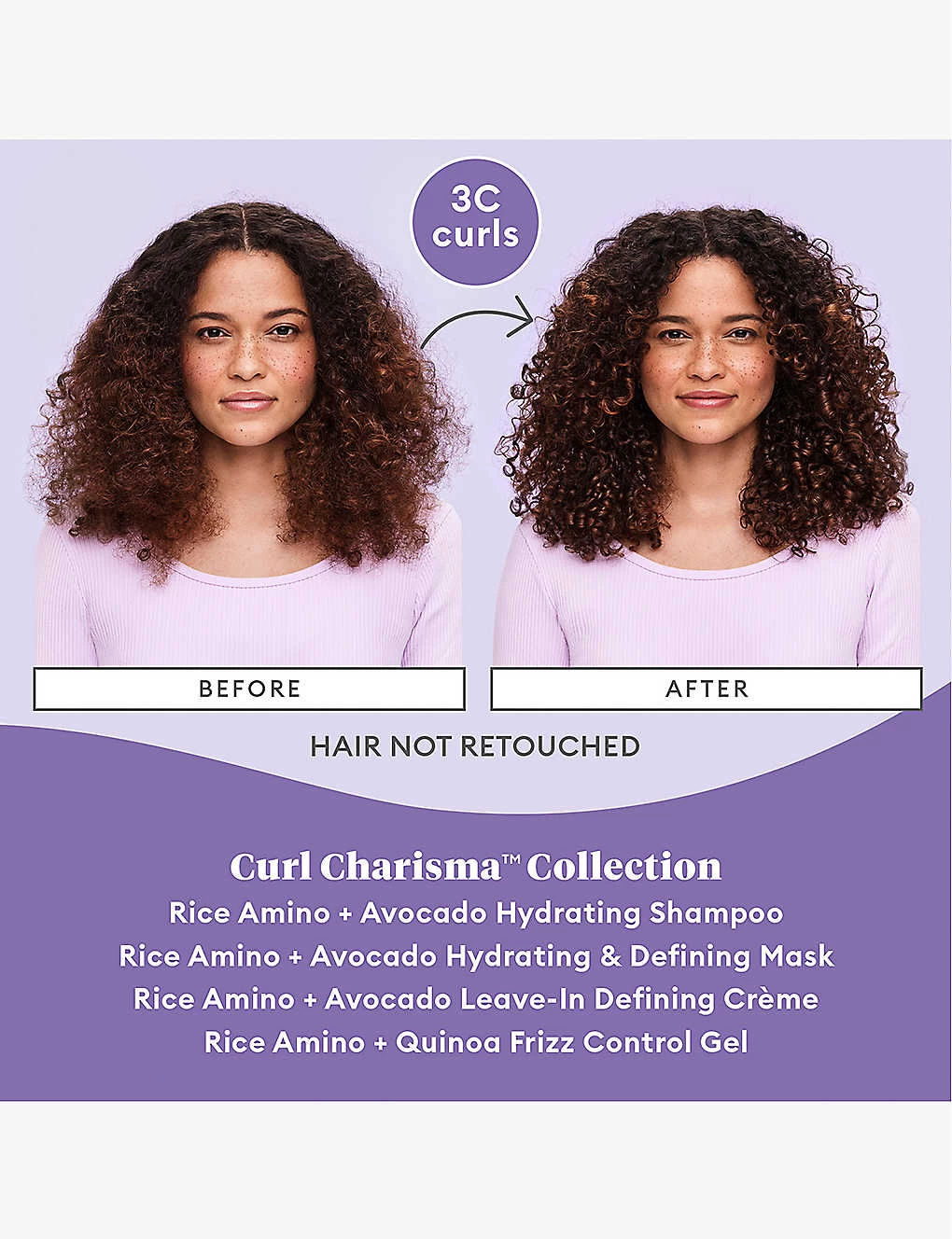 Curl Charisma™ Rice Amino & Avocado Hair Mask 236g - Image 6