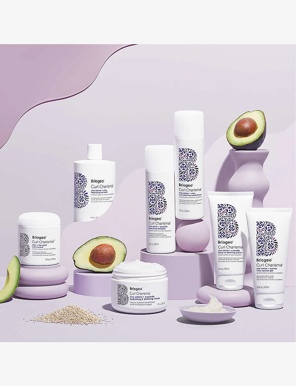 Curl Charisma™ Rice Amino & Avocado Hair Mask 236g - Image 7