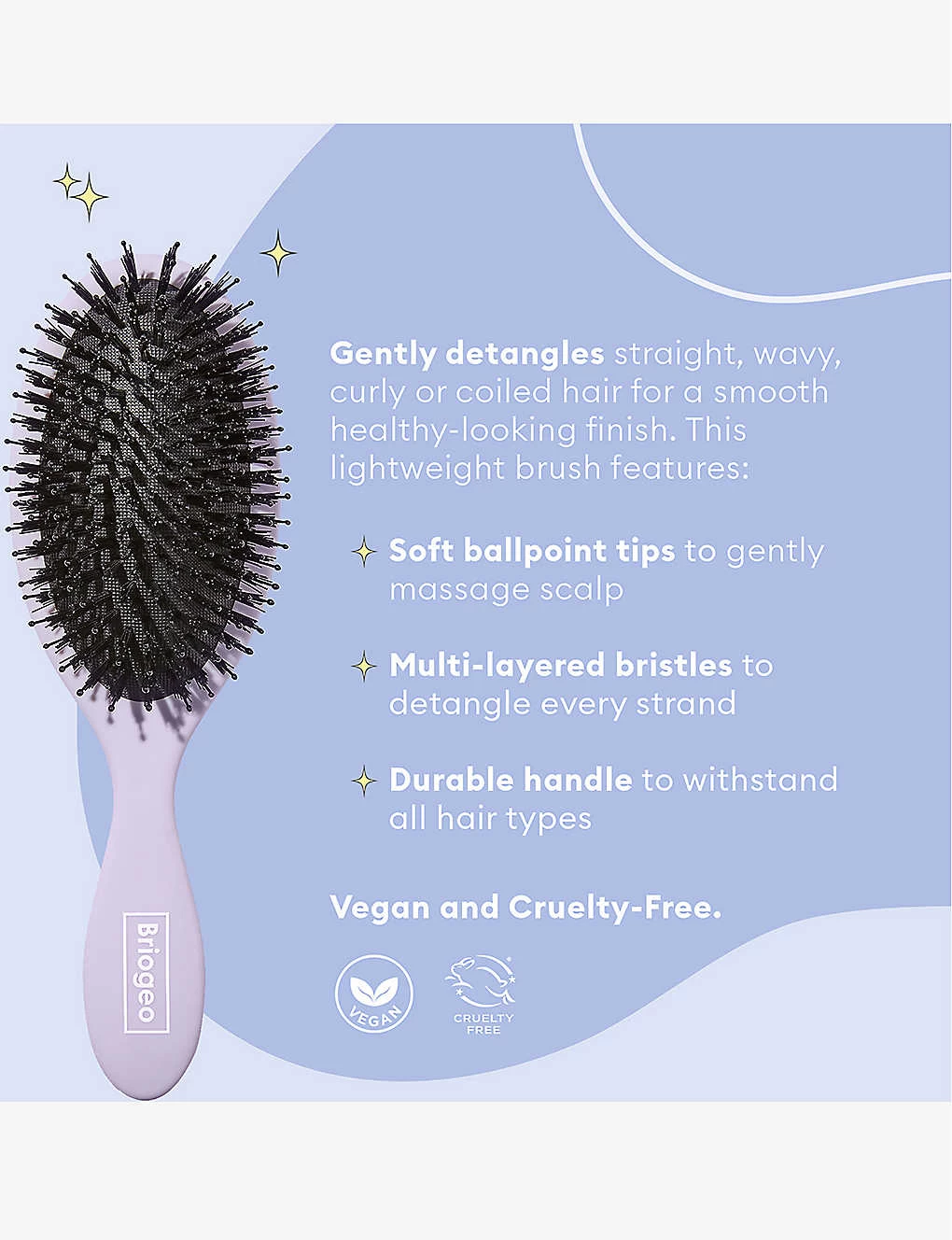 Vegan-boar Bristle Hairbrush - Image 3