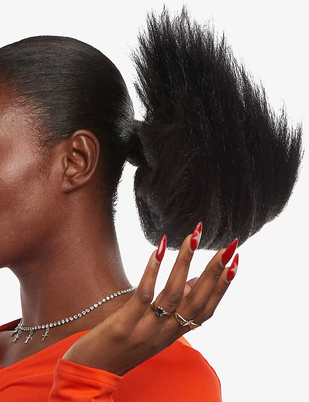 "Think Silk Synthetic Hair Extension Ponytail 14""" - Image 4