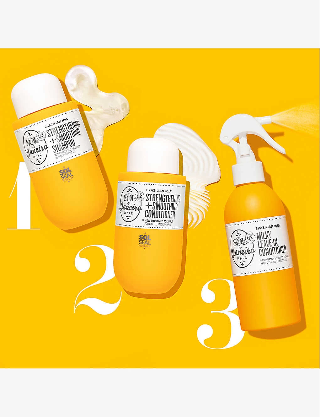 Brazilian Joia Strengthening And Smoothing Shampoo 90ml - Image 6