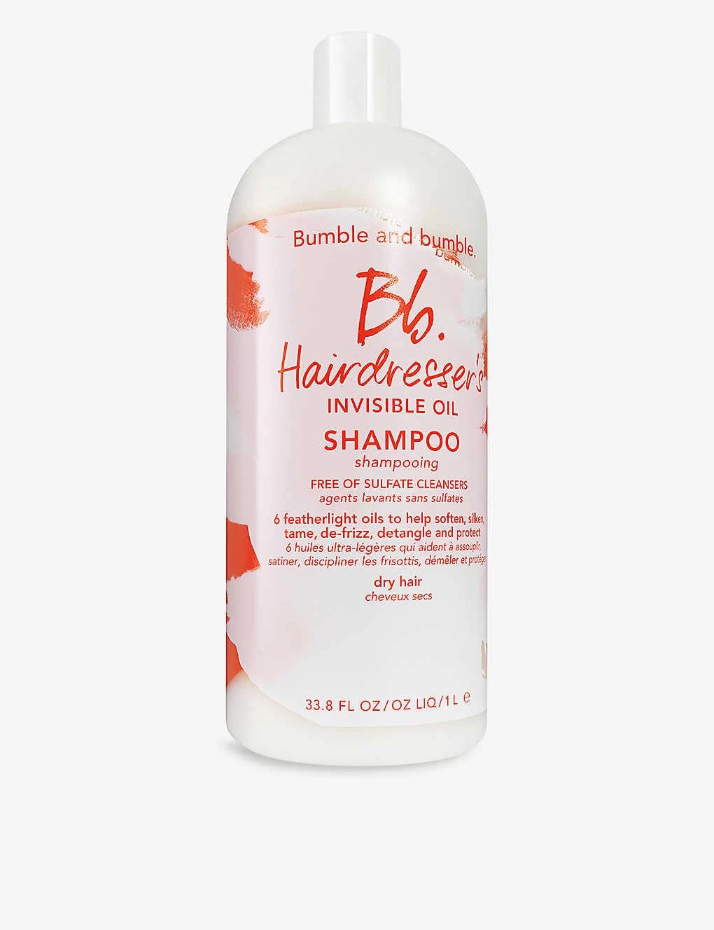 Hairdresser's Invisible Oil Shampoo 1L
